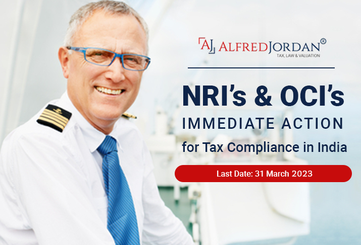 NRI’s & OCI’s Immediate ACTION for Tax Compliance in India (Last Date: 31 March 2022)